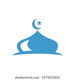 Mosque logo icon design template