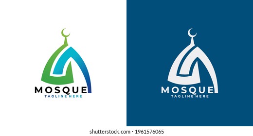 Mosque Logo Icon Vector Isolated