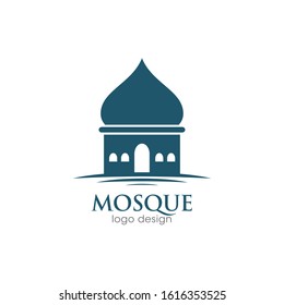 Mosque Logo and Icon Vector Template