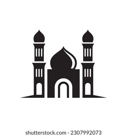 Mosque logo images illustration design