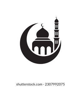 Mosque logo images illustration design