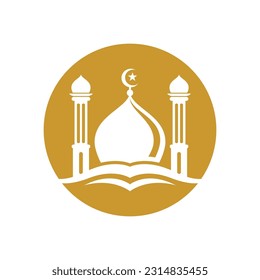 Mosque logo images illustration design