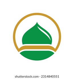 Mosque logo images illustration design
