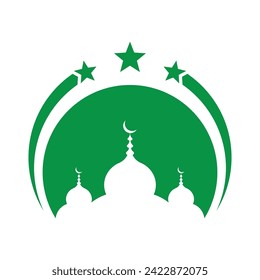 Mosque logo images illustration design