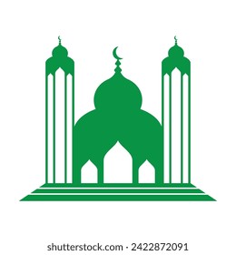 Mosque logo images illustration design