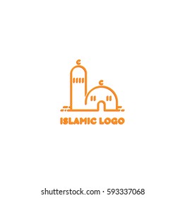 Mosque Logo Islamic Arabic icon