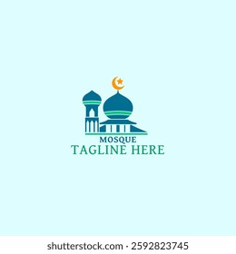 Mosque logo for islamic logoand islamic business