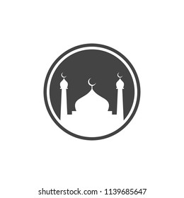 Mosque Logo Islamic Logo Vector Stock Vector (Royalty Free) 1139685647 ...