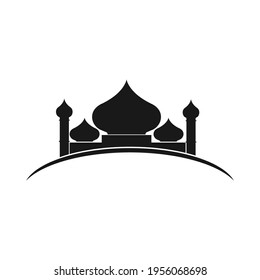 mosque logo stock vector template