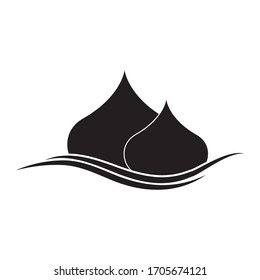 Moschee-Logo-Vorlage für Vektorgrafik