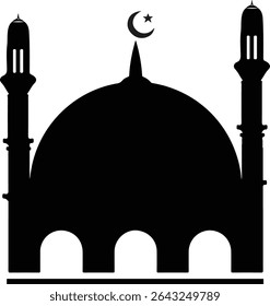 Mosque Logo And Symbol Vector Stock Illustration