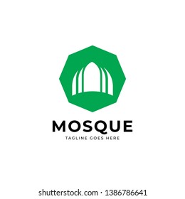 MOSQUE LOGO TEMPLATE - VECTOR