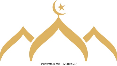 Mosque Logo Template vector symbol nature