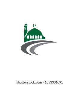 India Tour Travel Landmark Logo Hindi Stock Illustration 2073366569