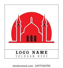 Mosque Logo With Vector File.