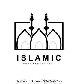 Mosque Logo, Vector Islamic, Islamic Day Ramadan Design, Eid Eid, And Eidul Adha