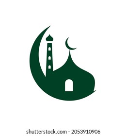 mosque logo vector
simple and elegant design for religion