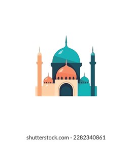 mosque logo vector, mosque symbol