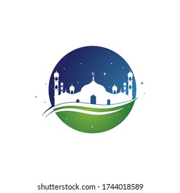 Moschee-Symbol-Vektorgrafik