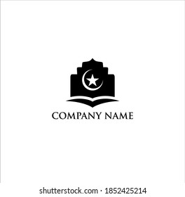 Moschee Moslem Islamisches Star-Logo