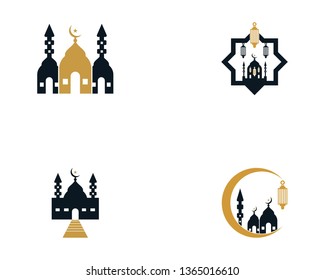 Mosque muslim icon vector design illustration