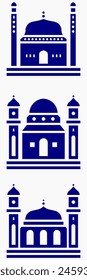 Mosque Muslim Pattern for decoration, background, and cnc cutting