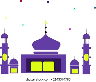 Moschee ramadan hintergrund.Ideal für Hintergrund islamisch, Hintergrund ramadan eid, etc.