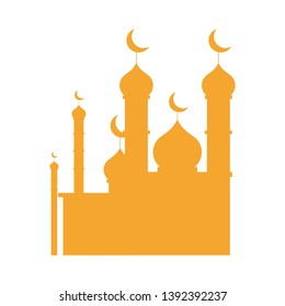 mosque ramadan kareem building silhouette