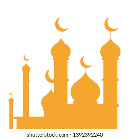 mosque ramadan kareem building silhouette