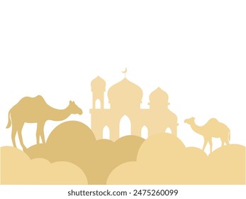 Moschee Ramadan Kareem Kamel Hintergrund