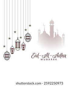 mosque ramadan kareem month celebration monoline design concept