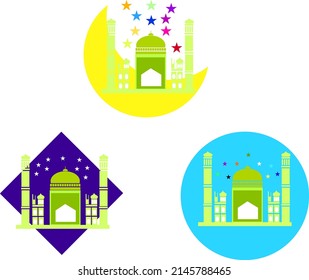 Mosque ramadan kareem.Perfect for background ramadan eid,karem,ect.