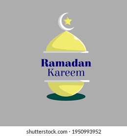 Mosque | Ramadan vector illustration in a cute style