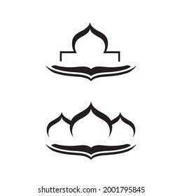 Moschee Symbol-Vektorgrafik-Design-Vorlage