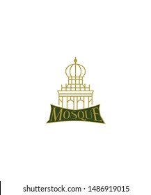 Mosque Vactpr and illustration Design