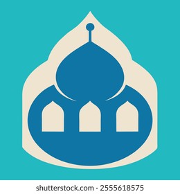 Mosque Vector Art Illustration Design