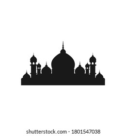 the mosque vector design image