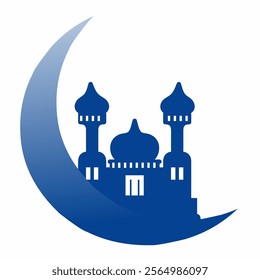 mosque vector design for ramadan, eid and other islamic themes