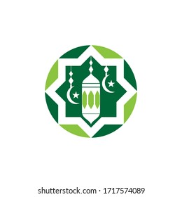 Mosque vector icon illustration design template