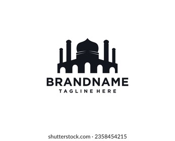 Mosque vector icon illustration design template