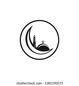 Mosque vector icon symbol illustration