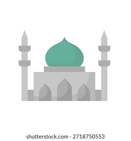 Icono del Vector de la mezquita que puede modificar o editar fácilmente
