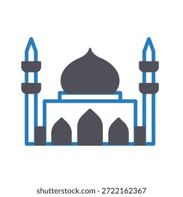 Mosque Vector icon which can easily modify or edit
