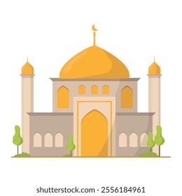 Mosque Vector Illustration - 01