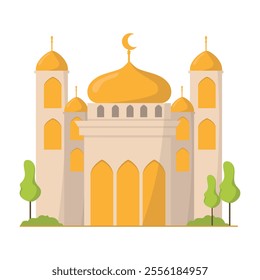 Mosque Vector Illustration - 07