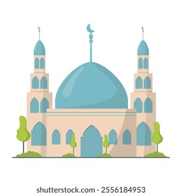 Mosque Vector Illustration - 10