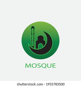mosque vector illustration design icon logo template