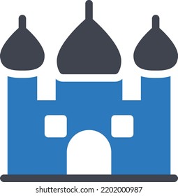 mosque  Vector illustration on a transparent background. Premium quality symmbols. Glyphs vector icons for concept and graphic design. 

