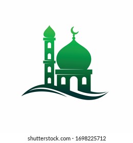 mosque vector, mosque logo design