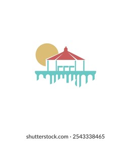 Mosque vector logo template design